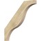 Ekena Millwork 4"W x 40"D x 40"H Funston Rough Sawn Knee Brace, Douglas Fir BRC04X40X40FST00RDF - alternate 1